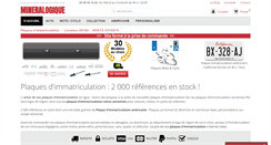 Desktop Screenshot of mineralogique.fr